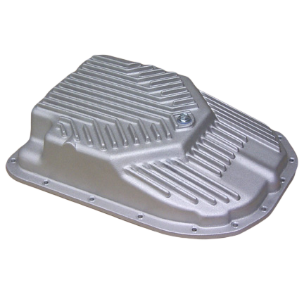 GM 4L80E Deep Cast Transmission Pan with Slant Rear