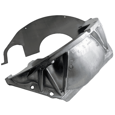 Cast Aluminium Dust Cover to suit 4L80E Transmission behind All Engines (except LS V8)