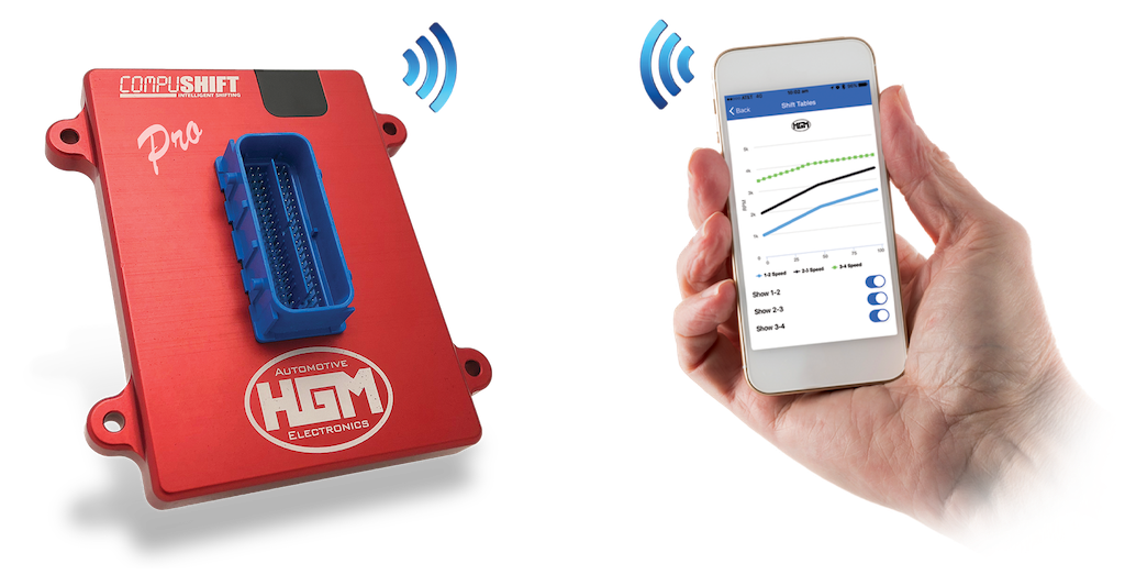 COMPUSHIFT Pro Transmission Controller - Bluetooth Integration