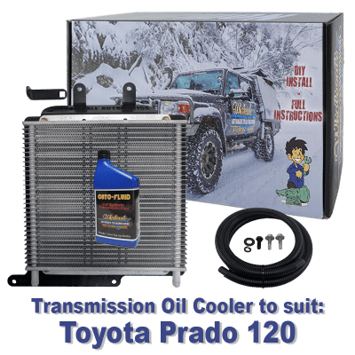Toyota Prado 120 Transmission Cooler (DIY Installation Box) & Fluid