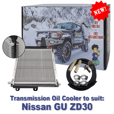 Nissan Y61 GU ZD30 Transmission Cooler (DIY Installation Box)