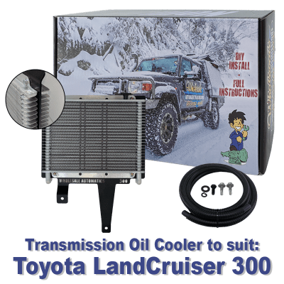 Toyota LandCruiser 300 Transmission Cooler LATE (DIY Installation Box)